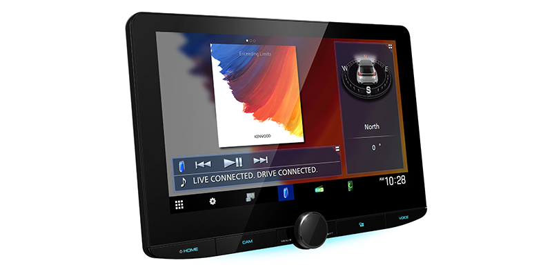 Kenwood 10.1In Av Andr-Ios/Mirr Bt Aa/Cp DMX9720XDS