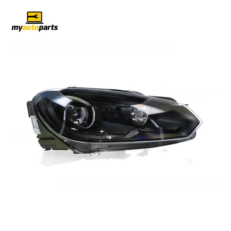 APG All Crash Xenon Black Head Lamp Drivers Side OEM