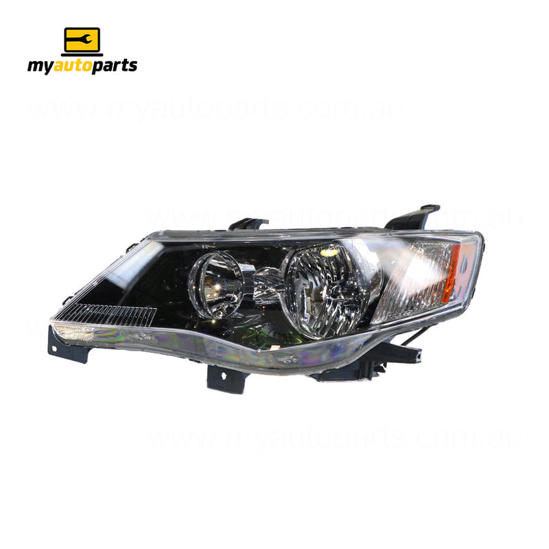 APG All Crash Xenon Head Lamp Black Passenger Side OEM