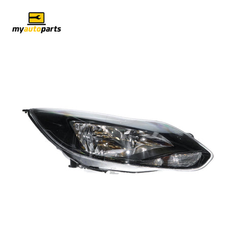 APG All Crash Black Head Lamp Drivers Side OEM Suits Ford