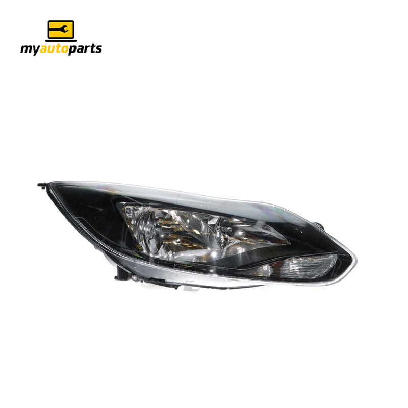 APG All Crash Black Head Lamp Drivers Side OEM Suits Ford