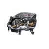 APG All Crash Halogen Electric Adjust Head Lamp Passenger