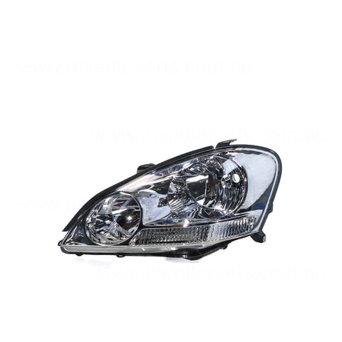 APG All Crash Halogen Manual Adjust Head Lamp Passenger