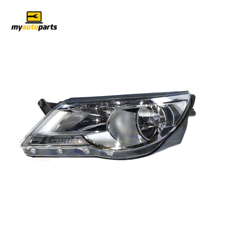APG All Crash Halogen Electric Adjust Head Lamp Passenger