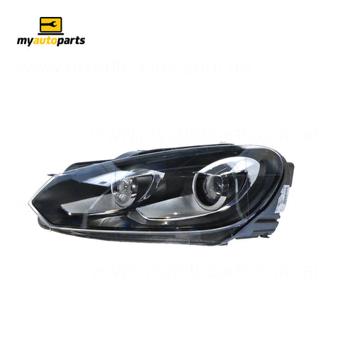 APG All Crash Xenon Chrome Head Lamp Passenger Side OES