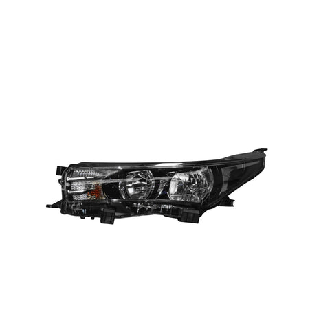 APG All Crash Halogen Head Lamp with Mould Passenger Side