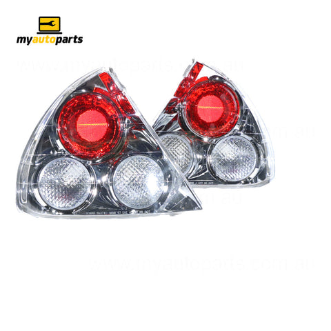 APG All Crash Chrome Tail Lamp Pair Aftermarket Suits