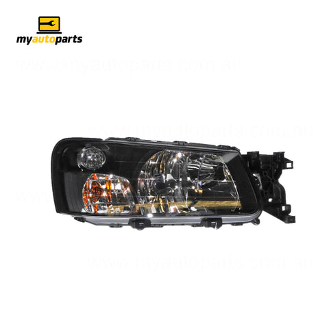 APG All Crash Black Head Lamp Drivers Side OEM suits
