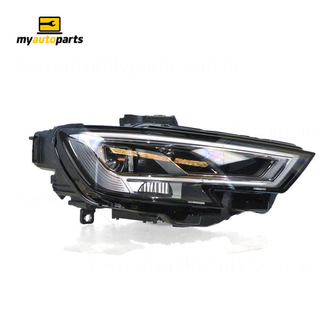 APG All Crash LED Head Lamp Drivers Side OEM suits Audi