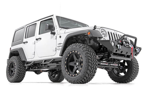 Contoured Drop Steps 4 Door Jeep Wrangler Unlimited 2WD/4WD (2007-2018)