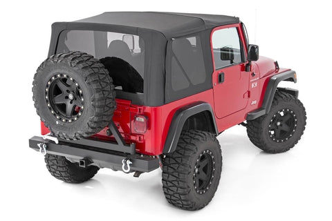 Soft Top 2- Door Half Steel Doors Jeep Wrangler TJ (97-06)