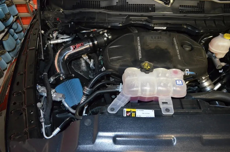 Injen Injen 14-18 Dodge Ram 3.0L V6 Wrinkle Black Power-Flow Short Ram Intake