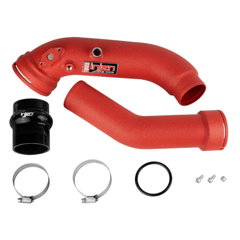 Injen 16-20 BMW L6-3.0L/ Turbo/ Twin Turbo/L4-2.0L/ L6-2.5L Wrinkle Red Turbo SES Intercooler Pipes