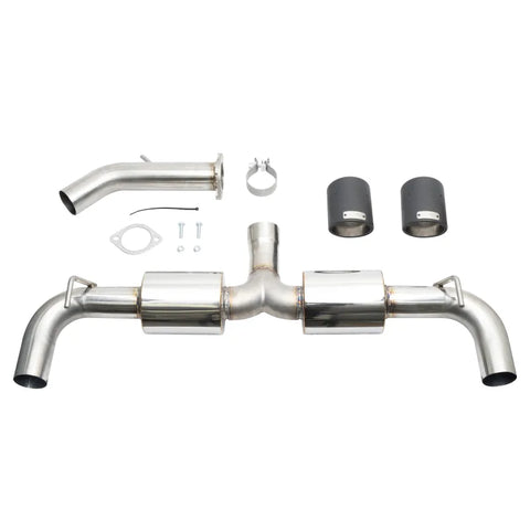 Injen Injen 19-22 Hyundai Veloster N L4 2.0L Turbo Performance SS Axle Back Exhaust System - Carbon Tips