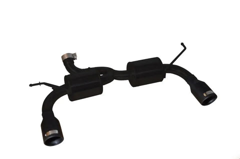Injen Injen 07-17 Jeep Wrangler JK 3.6L/3.8L 63mm Stealth Black Axle-back Exhaust w/ 4in Black Tips