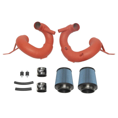 Injen Injen 19-21 Genesis G70 V6-3.3L Twin Turbo SP Short Ram Air Intake System - Wrinkle Red