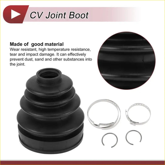 Inner CV Joint Boot Kit w/ Clamps for Toyota Land Cruiser (1998-2007) - Drivetrain