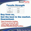 Bestparts inner tie rod end for nissan frontier pathfinder xterra with 20000 tensile strength in metal finish