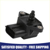 Intake air pressure sensor for toyota with black plastic sensor body and metallic threaded ports fits 4wd ute offroad