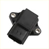 Black plastic intake air pressure sensor with metallic mounting holes for toyota 4wd ute offroad use