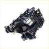 Black plastic intake manifold with gold threaded fasteners for ram 1500 3.0l v6 diesel 2014 to 2018