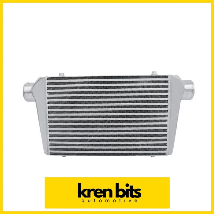 Intercooler 3 Inch Universal Aluminum Turbo 450X300X76Mm Bar Plate Fmic Front Mount Air & Fuel