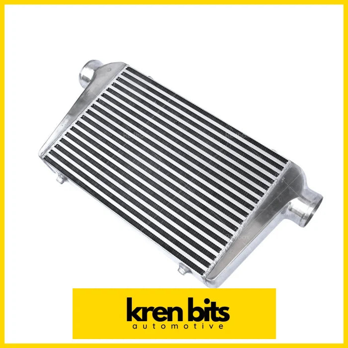 Intercooler 3 Inch Universal Aluminum Turbo 450X300X76Mm Bar Plate Fmic Front Mount Air & Fuel