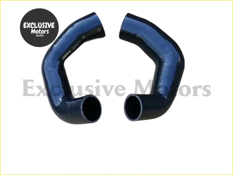 Black silicone intercooler hose turbo pipe with glossy finish for nissan gt-r r35 2009-2021