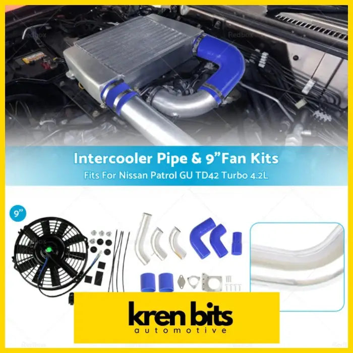 Intercooler Pipe Hose Kits For 2003-2007 Nissan Patrol GU TD42 Turbo - Air & Fuel Delivery>Turbos Parts