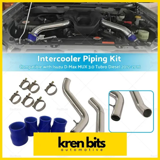 INTERCOOLER PIPING KIT SUITABLE FOR ISUZU D-MAX MUX 3.0 TURBO DIESEL - Air & Fuel Delivery>Turbos Parts