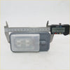 Gray rectangular car side marker light with clear textured lens and switch for interior dome light toyota hilux surf 1997-2005