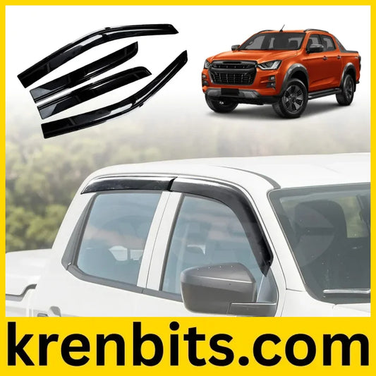Isuzu D-MAX 12-19 Monsoons Weathershields Kren Bits