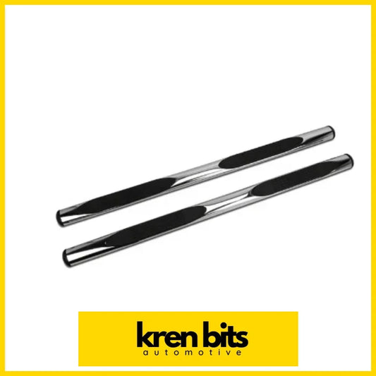 Isuzu D-Max 2012-2020 Chrome Stainless Steel Running Boards Kren Bits