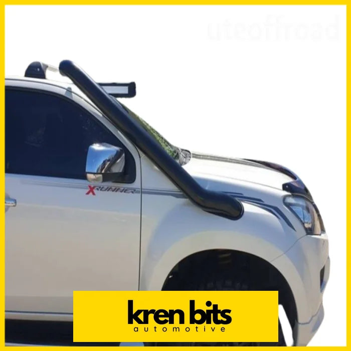 Isuzu D-Max 2020 + Black Stainless Steel Snorkel