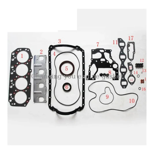 ISUZU ELF Platm/ Engine 4JA1 4JB1 Overhaul Package Set Engine 51009600 Kren Bits
