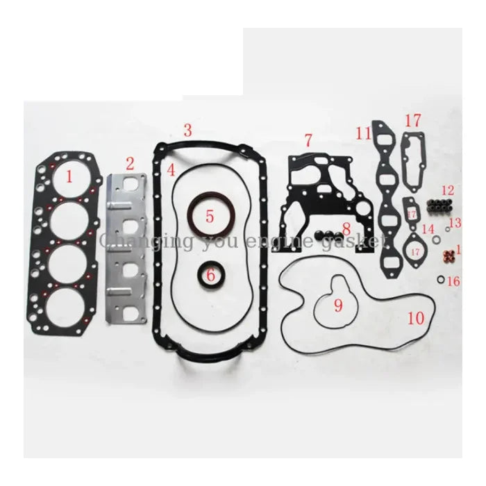 ISUZU ELF Platm/ Engine 4JA1 4JB1 Overhaul Package Set Engine 51009600 Kren Bits