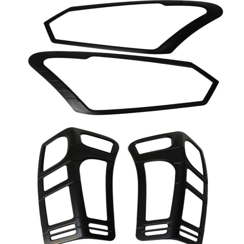Isuzu D-Max Headlight & Taillight Covers (2016-2020)