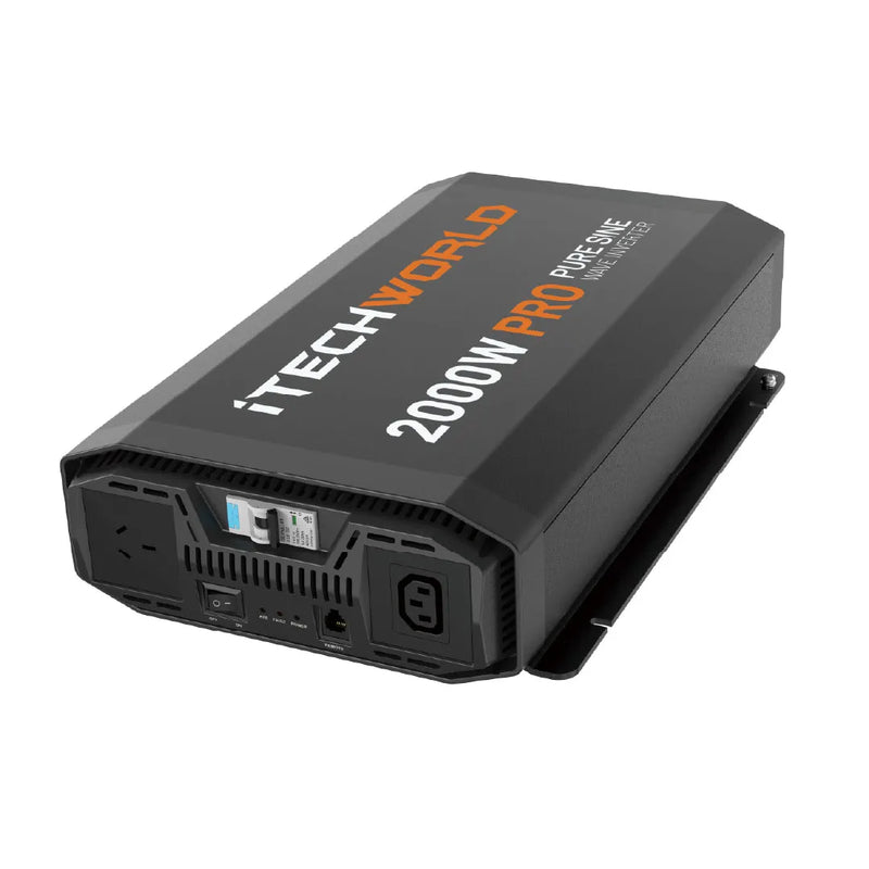 iTechWorld 2000W PRO Pure Sine Wave Inverter with ATS and RCD