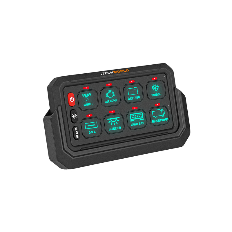 iTechWorld Wireless Switch Panel - 8 GANG