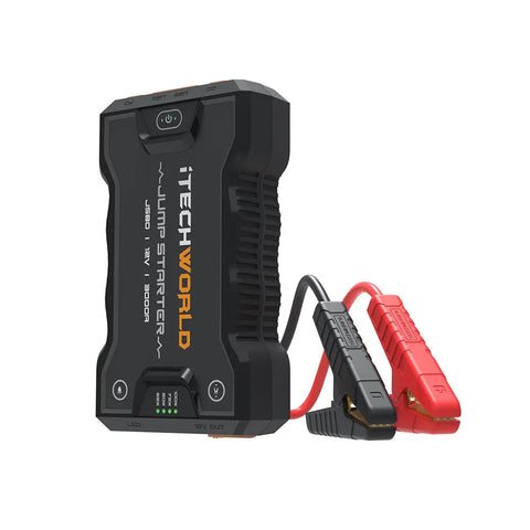 iTechWorld JS80 Lithium Jump Starter and Backup Power Bank 3000A