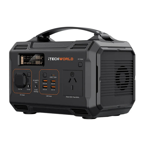 iTechWorld PS300 Portable Lithium Power Station 300W 21.5Ah