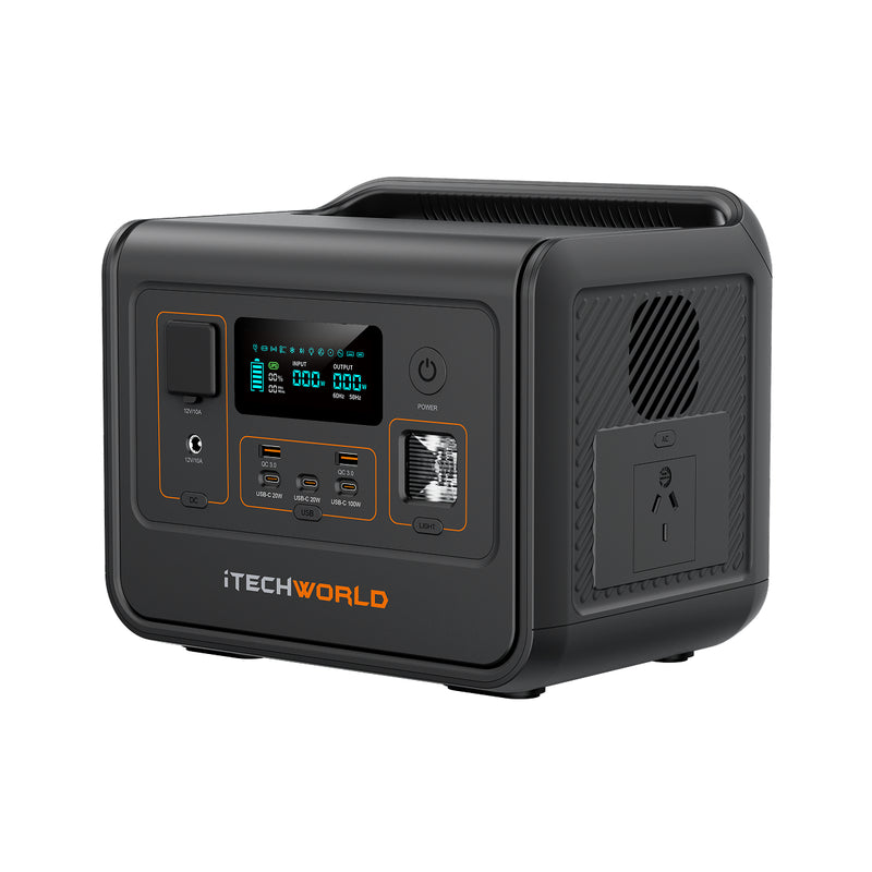 iTechWorld PS800 Portable Lithium Power Station 800W 40Ah