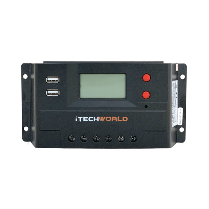 iTechWorld PWM Solar Charge Controller 30A 12/24V