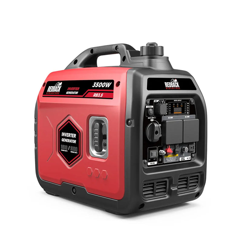 iTechWorld Redback RB3.5 Portable Inverter Generator 3500W 3.5KVA