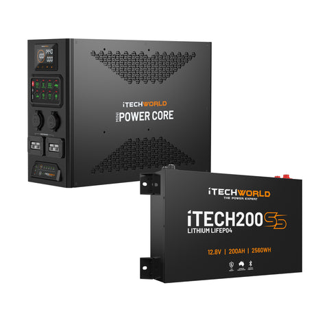 iTechWorld Mini Power Core + Super Slim 200Ah