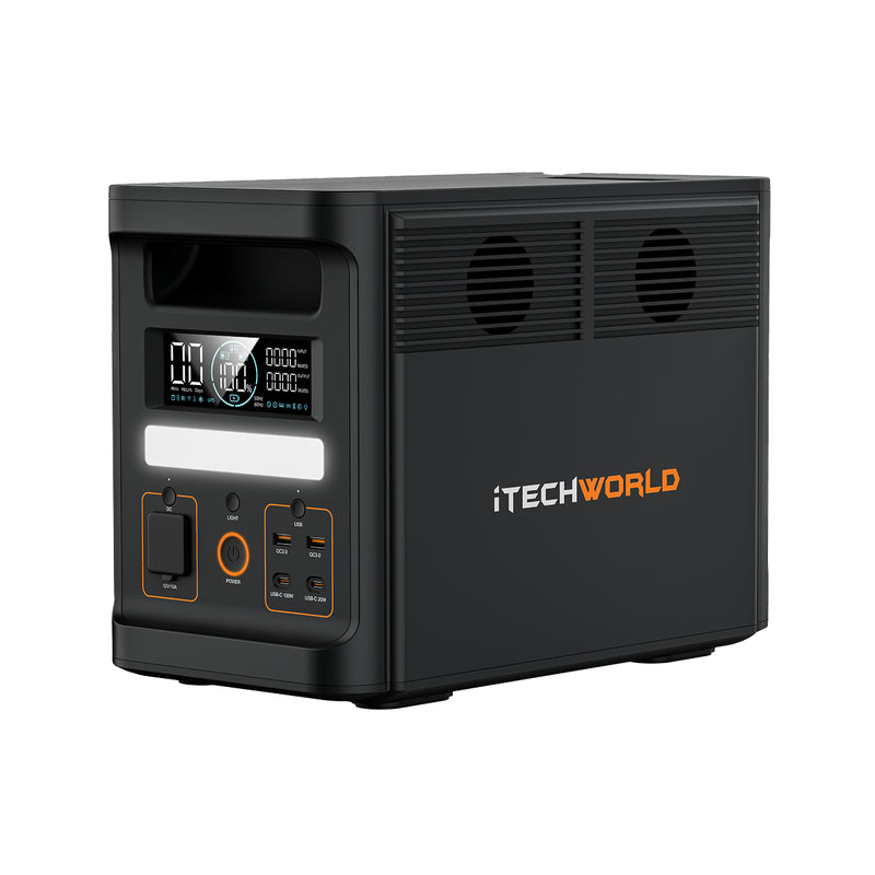 iTechWorld PS1800 PRO Portable Lithium Power Station 120Ah