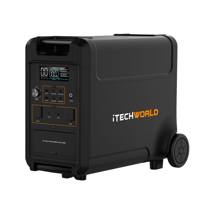 iTechWorld PS3600 PRO Portable Lithium Power Station 3600W 300Ah