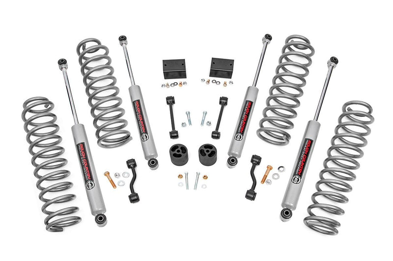 2.5 Inch Lift Kit 4-Door Jeep Wrangler Unlimited JL 4WD (18-23)