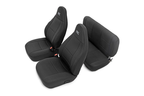 Seat Covers Front and Rear Jeep Wrangler TJ (03-06)/Wrangler Unlimited (04-06)