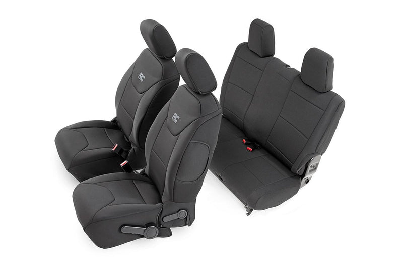Seat Covers Front and Rear Jeep Wrangler JK 4WD (2011-2012)